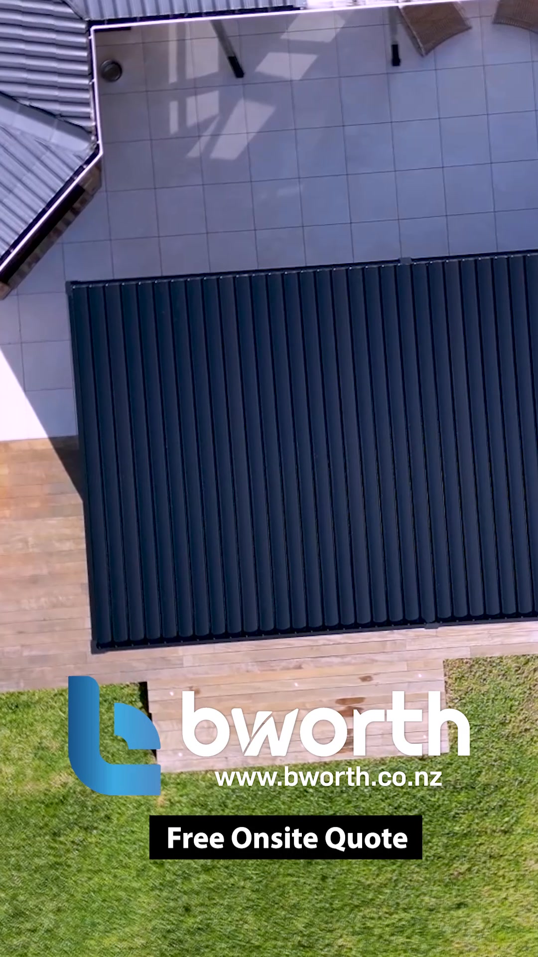 Bworth Whangarei - Louvres, Pergolas & Canopies Facebook ad: Book Free Onsite Quote
