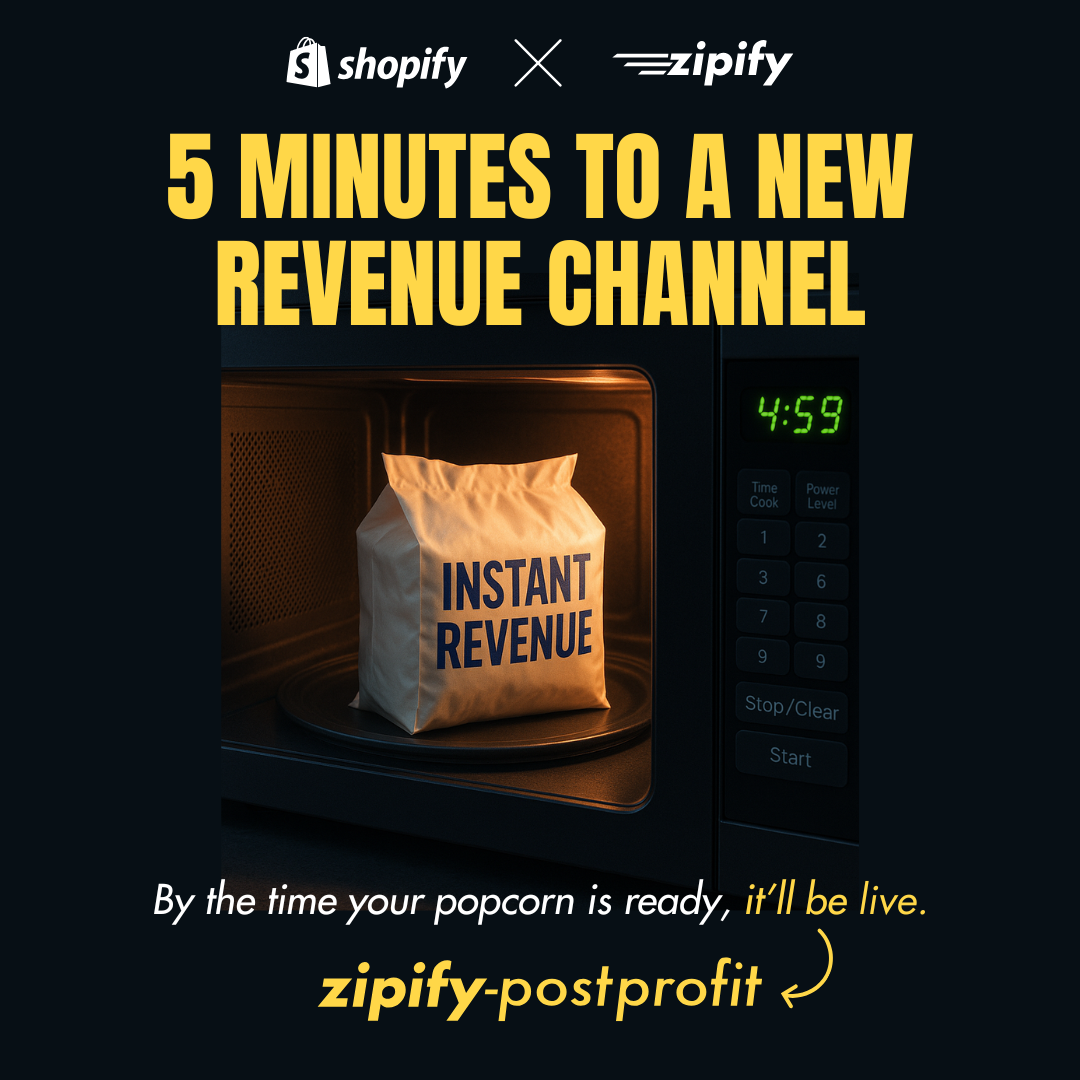 Zipify Facebook ad