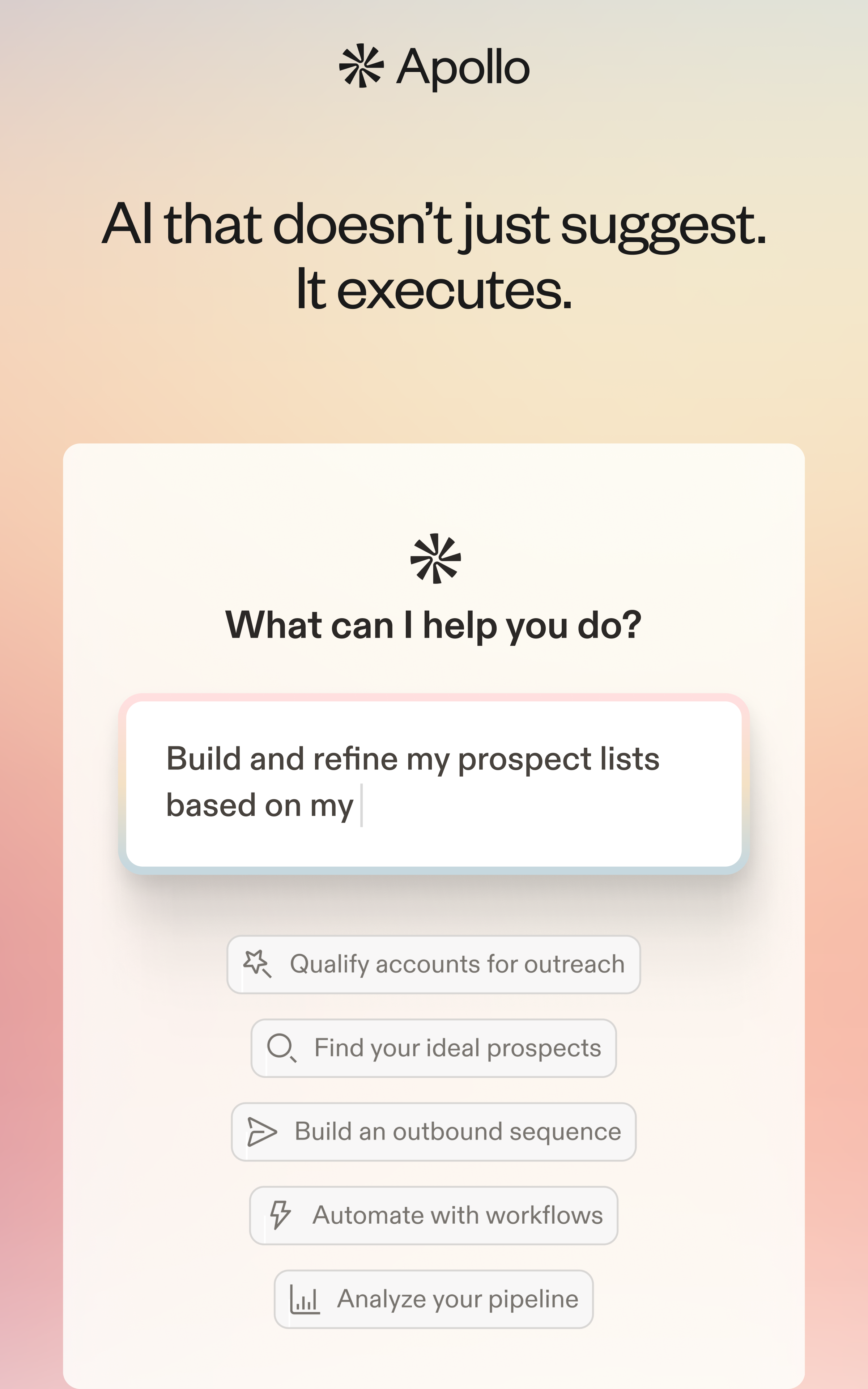 Apollo.io Facebook ad