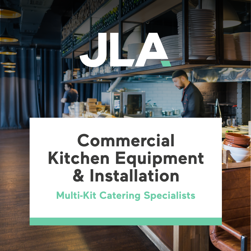 JLA Ltd Facebook ad: Best-in-class commercial catering equipment, with labour…