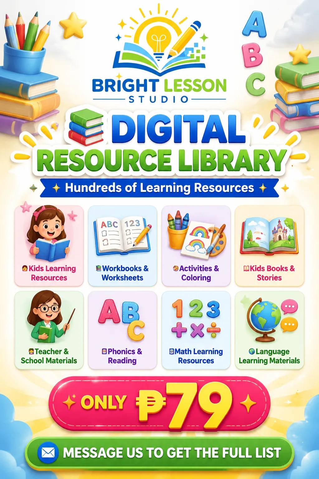 Bright Lesson Studio Facebook ad
