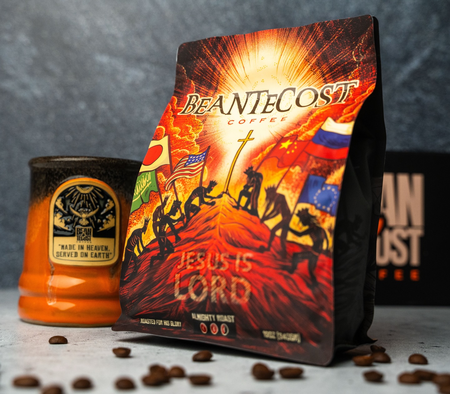 Beantecost Coffee Facebook ad: Sip Bold. Save up to 30%