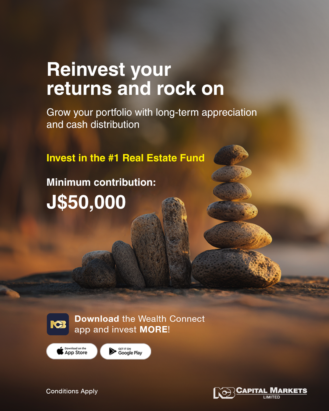 NCB Capital Markets Limited Facebook ad from Dec 19, 2025