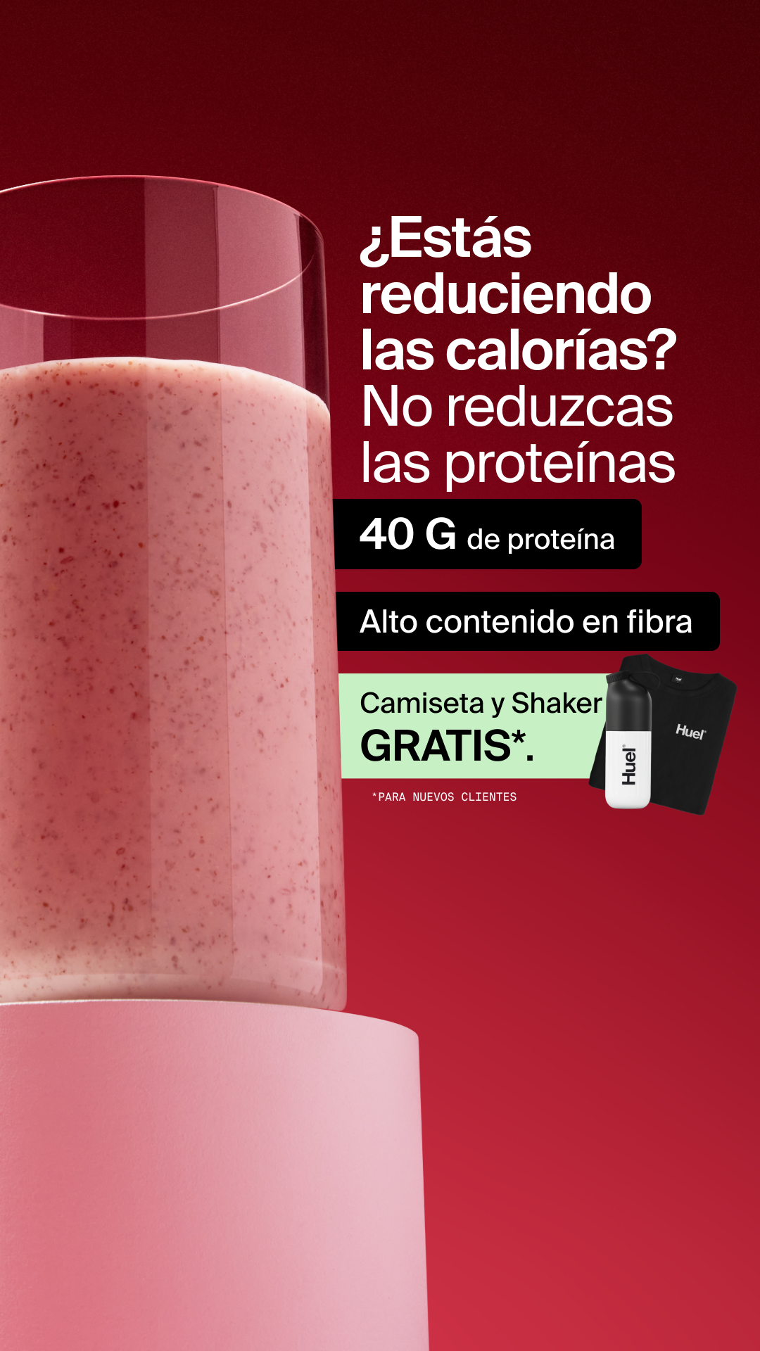 Huel Facebook ad