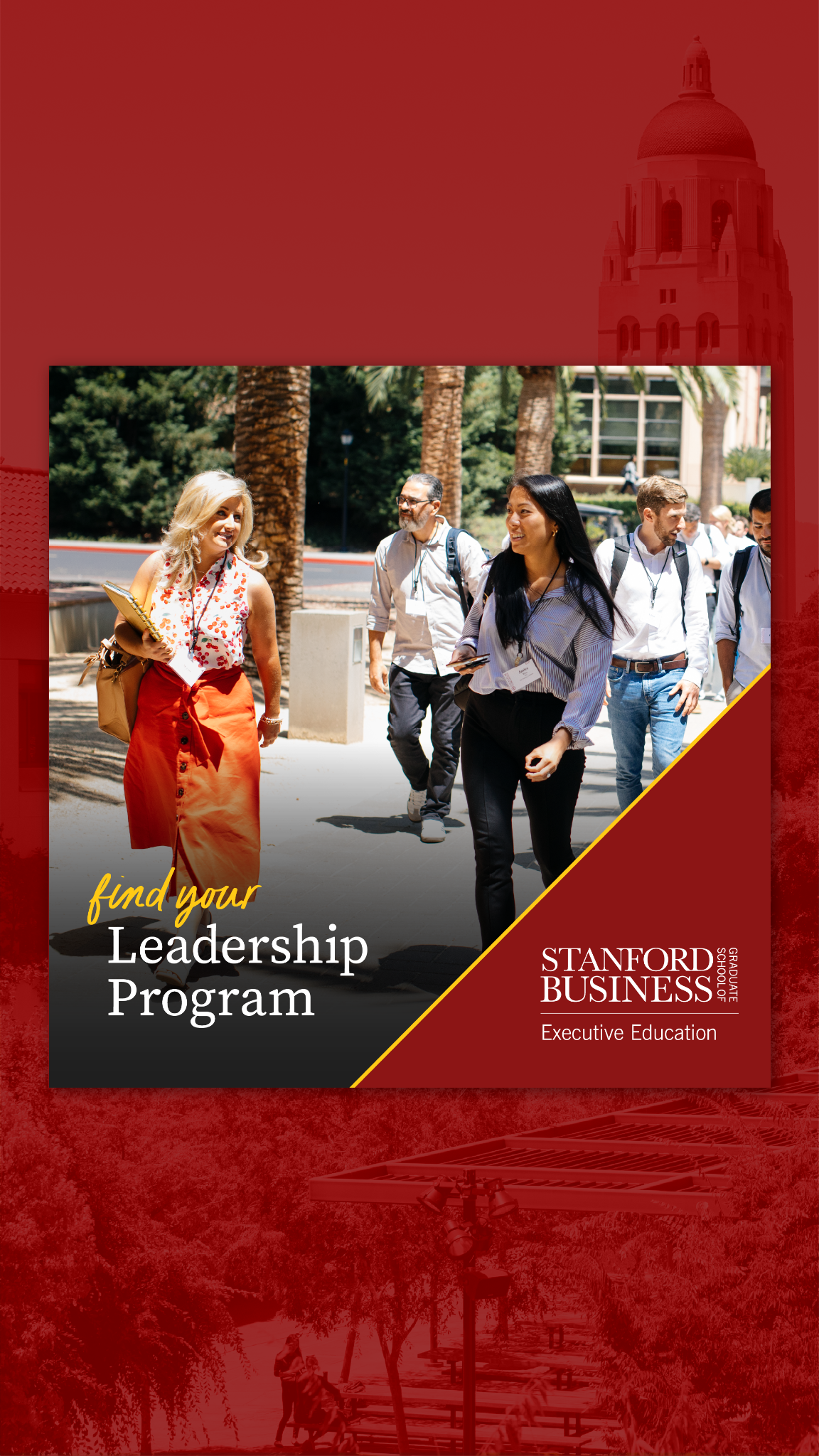Stanford Graduate School of Business Facebook ad