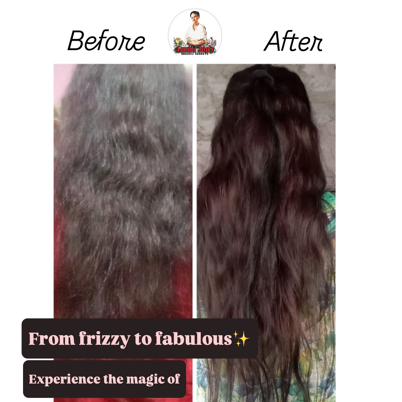 Amma Jan's Organic Secrets Facebook ad