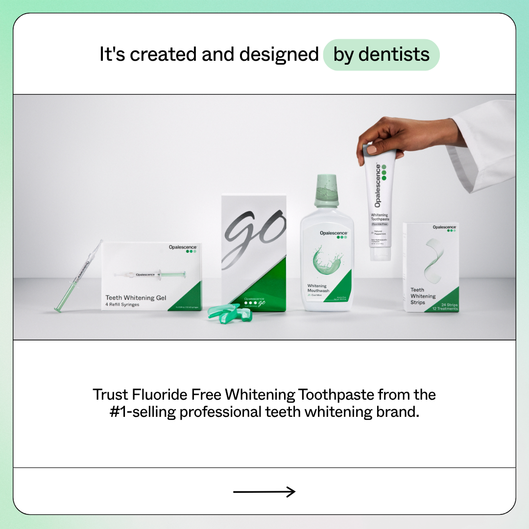 Opalescence Facebook ad: See how our science-backed nHAP formula supports worry-free…