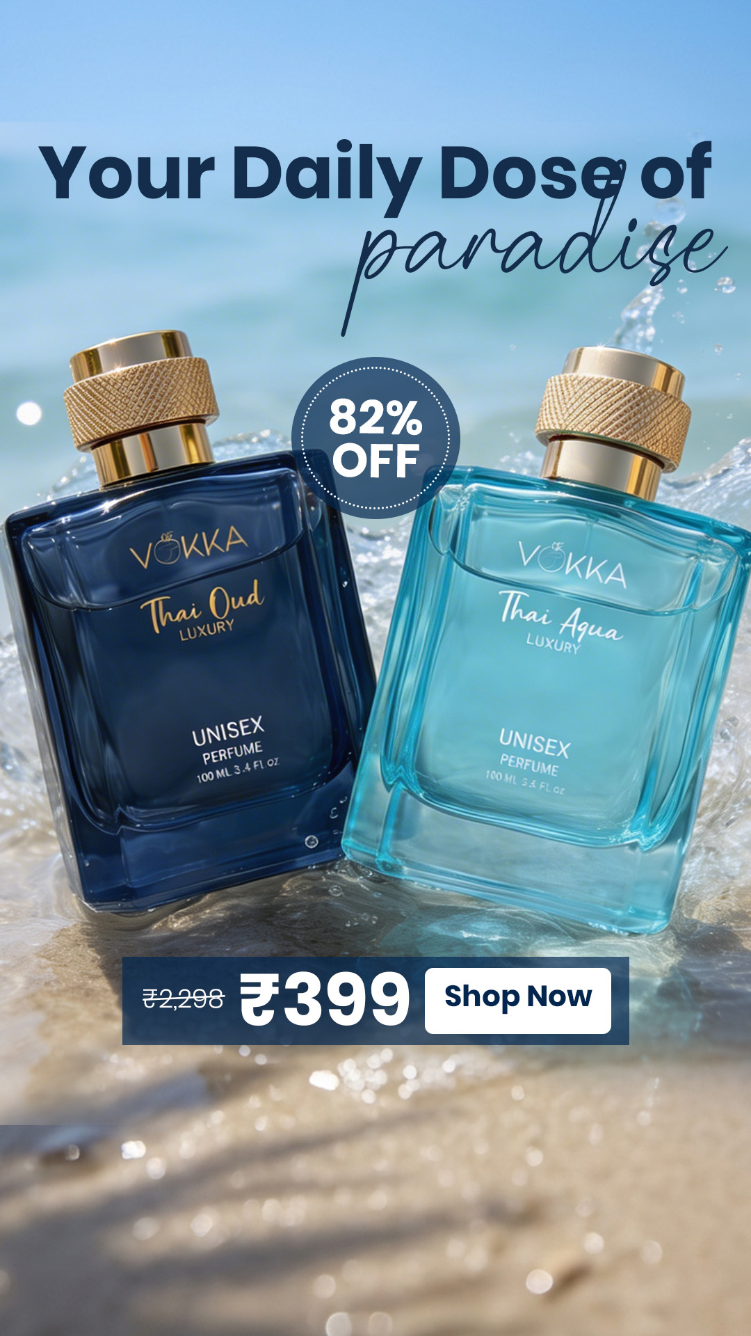 Vokka Perfumes Facebook ad