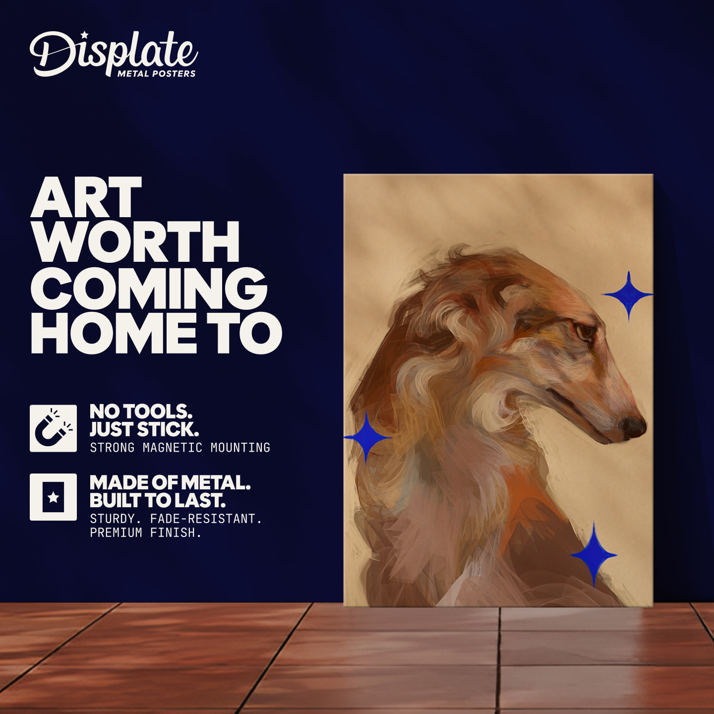Displate Facebook ad