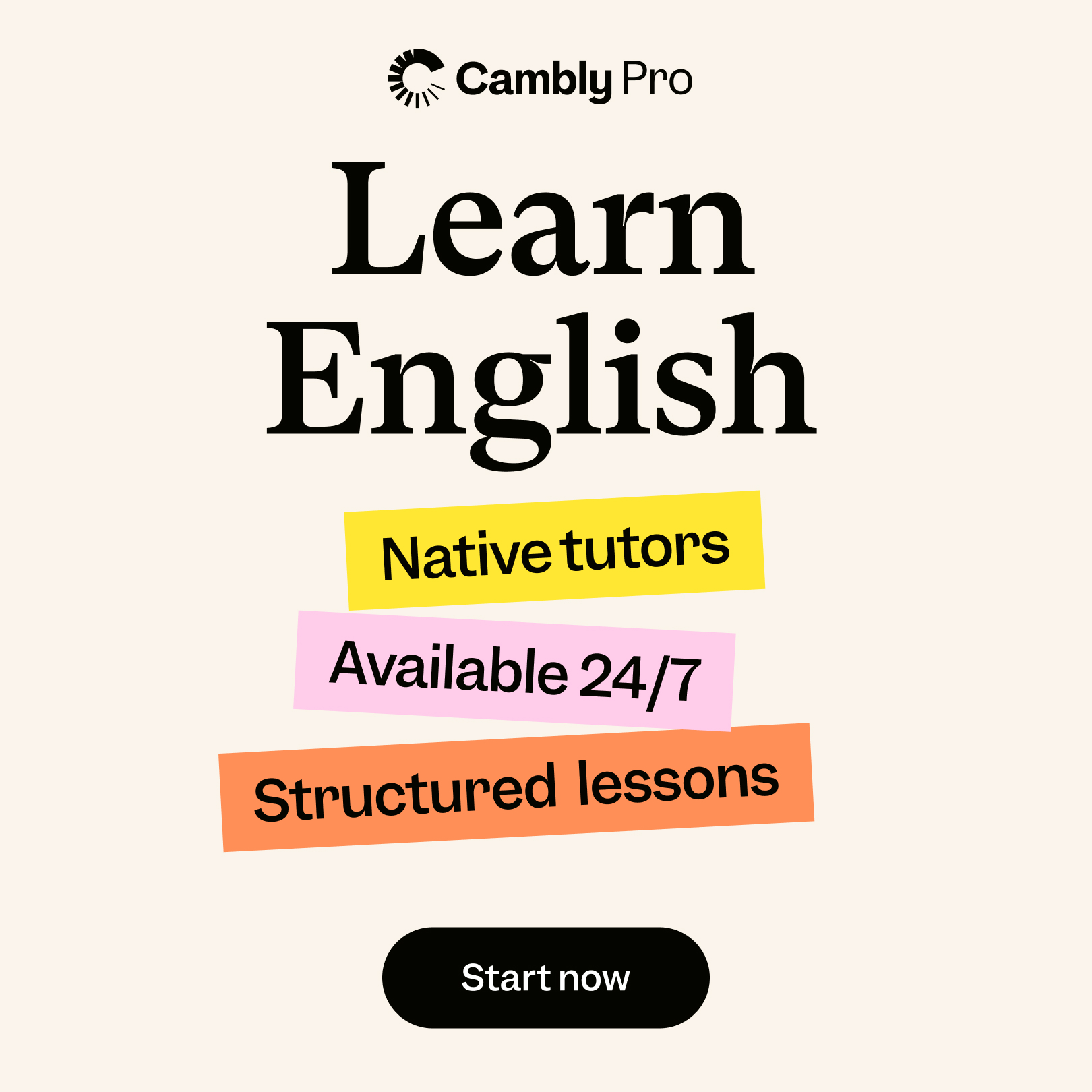 Cambly口袋英文 Facebook ad