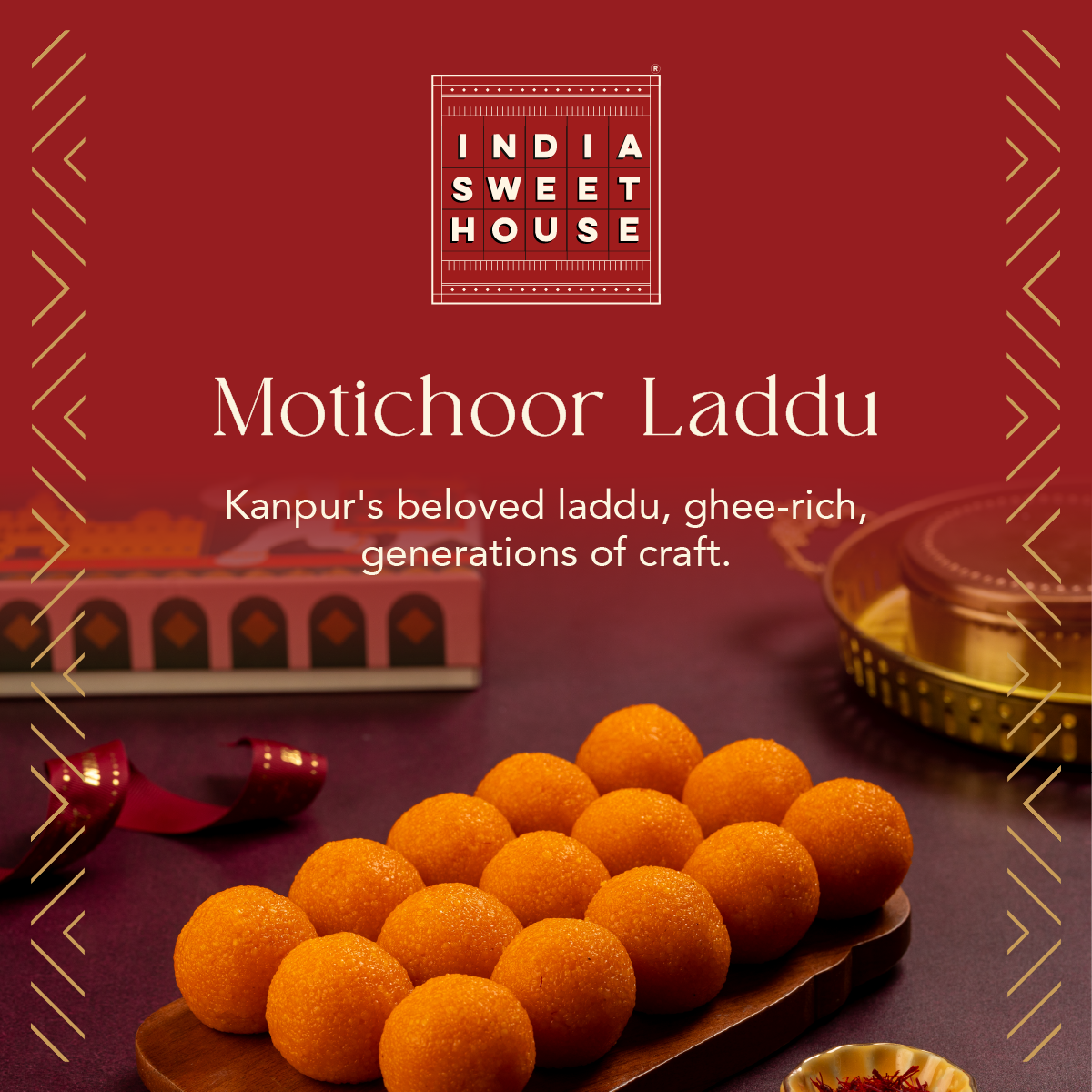 India Sweet House Facebook ad: Authentic Mithai & Snacks Await