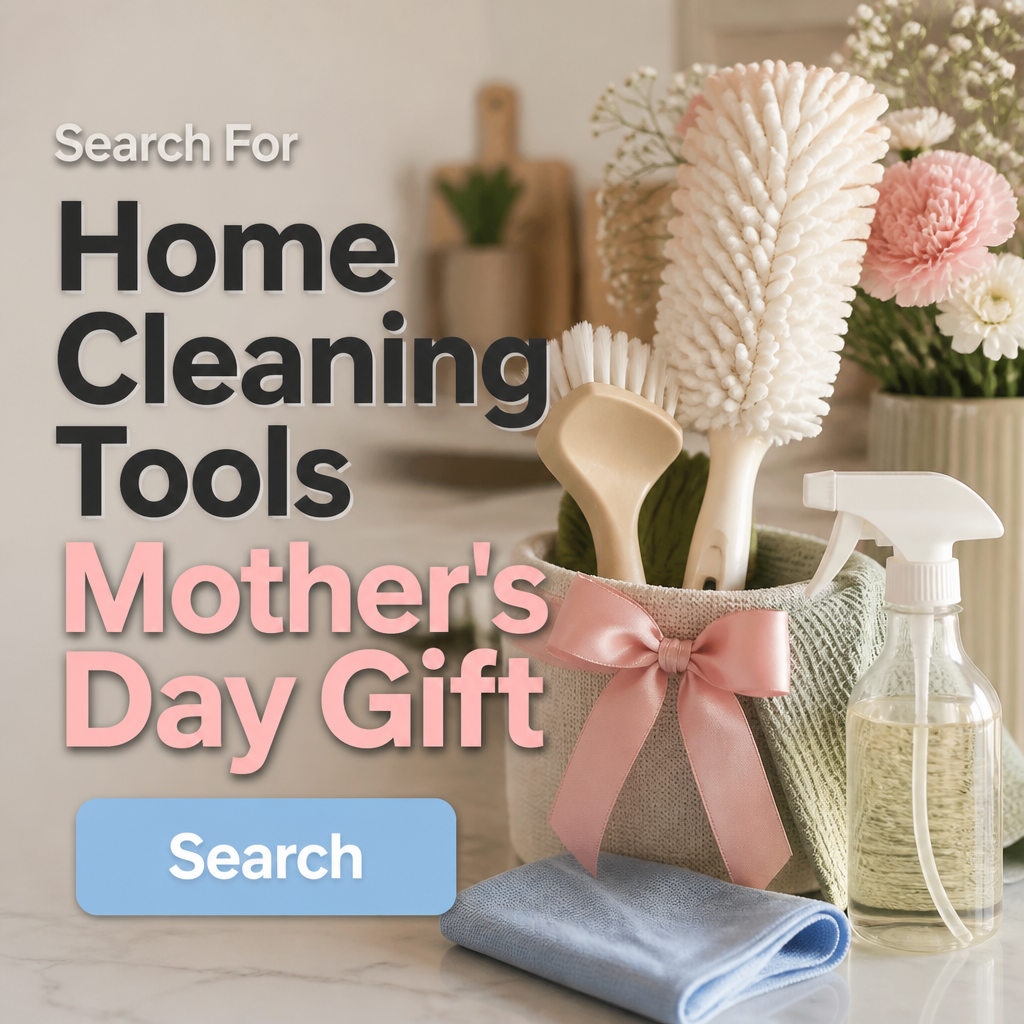 Brexplore Topics Facebook ad: Search for Home Cleaning Tools Mothers Day Gift