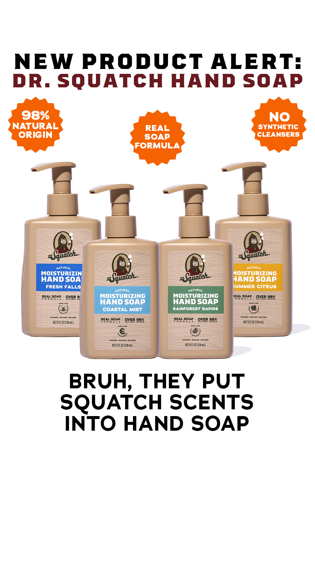 Dr. Squatch Facebook ad