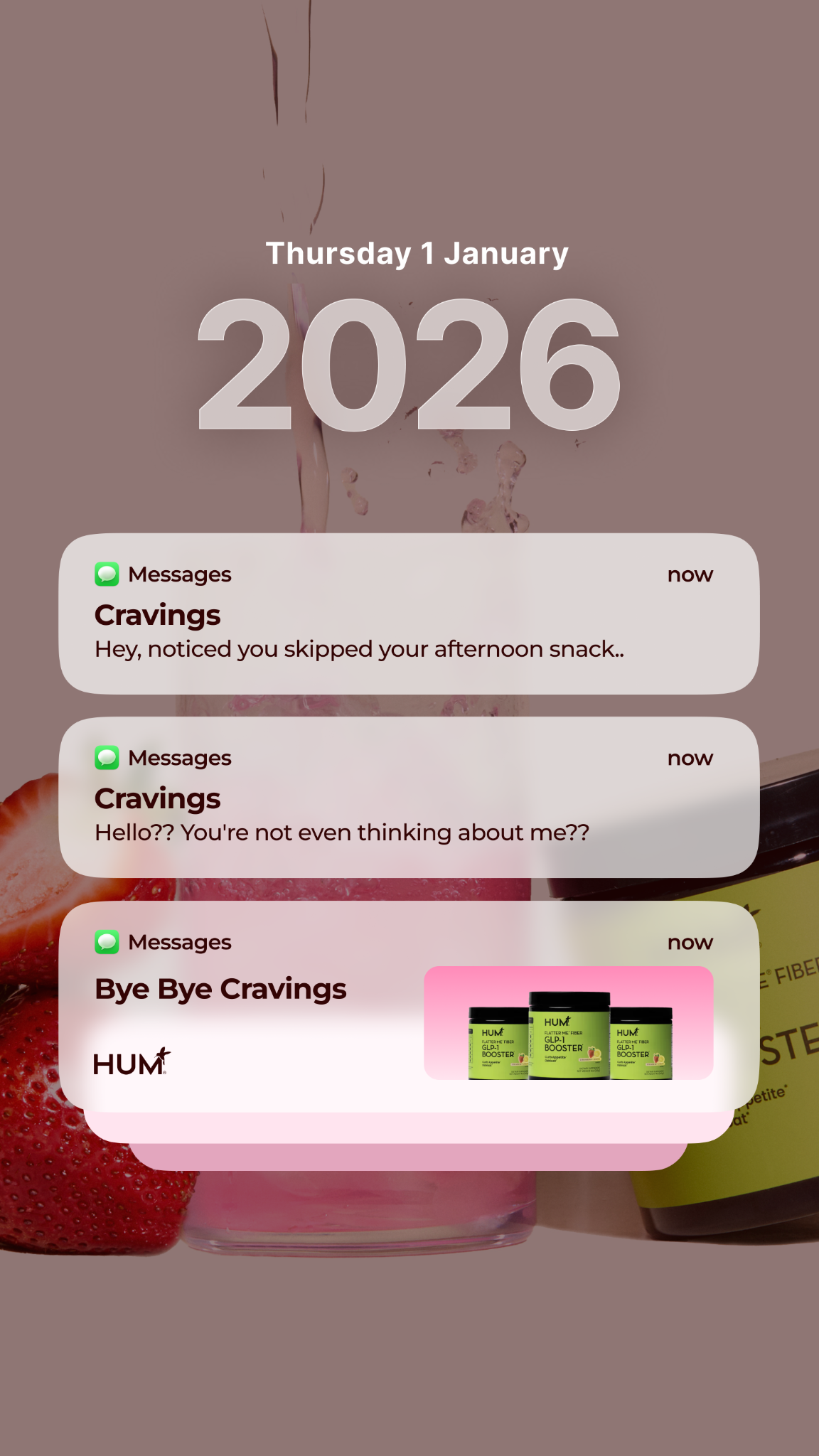HUM Nutrition Facebook ad