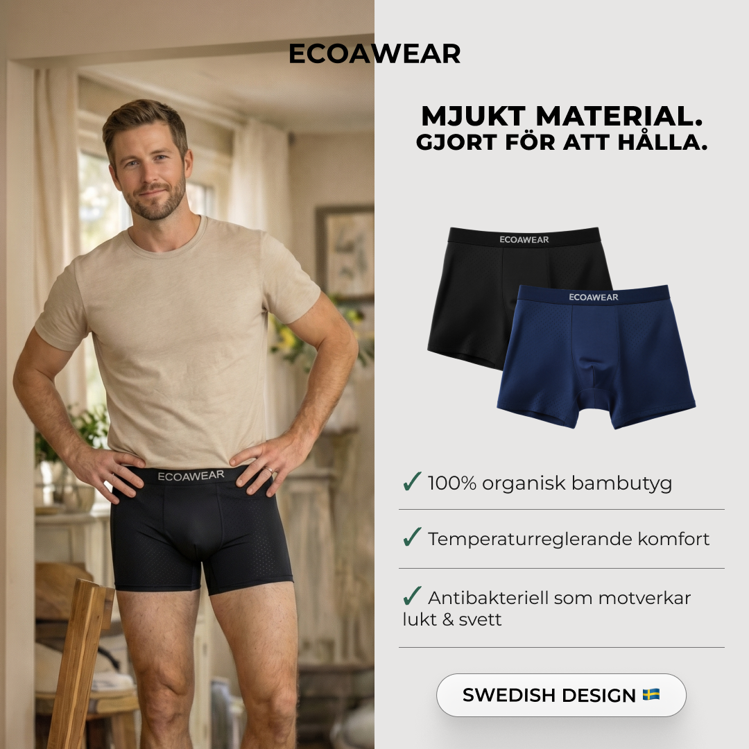 Daglig Komfort Facebook ad: Äntligen kalsonger gjorda för män över 50