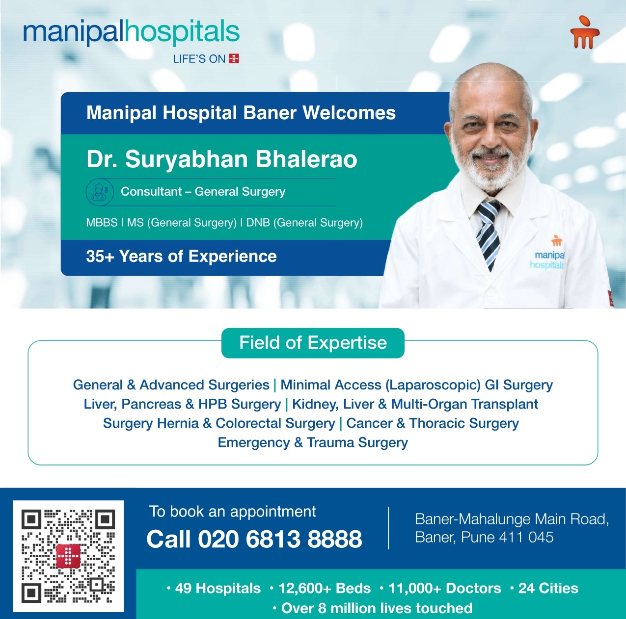 Manipal Hospitals Pune Facebook ad