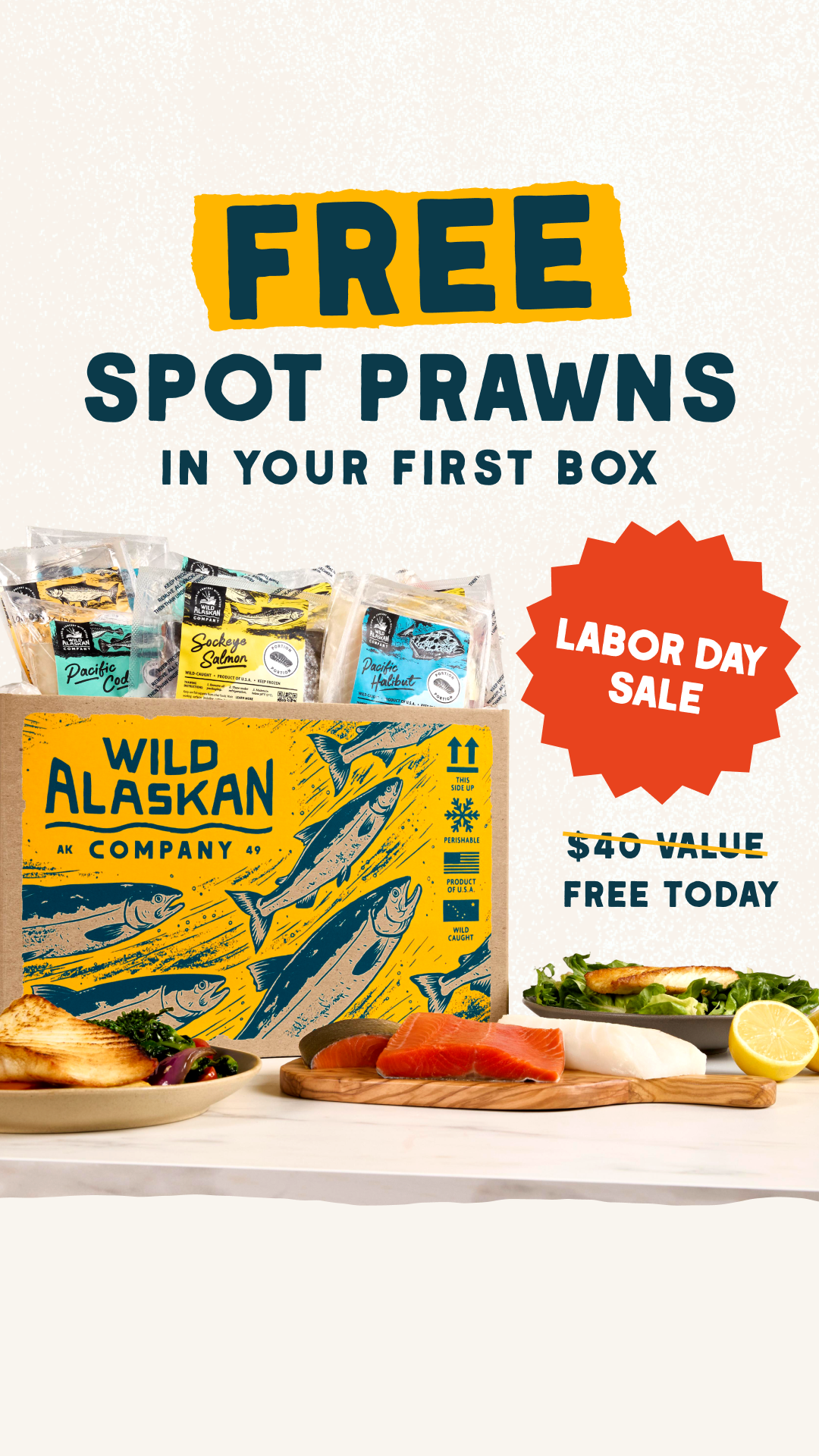 Wild Alaskan Company Facebook ad