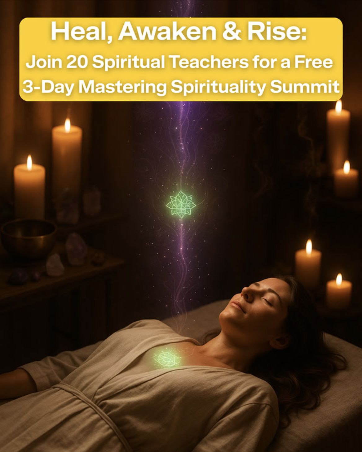 Ken Honda Facebook ad: The Mastering Spirituality Summit