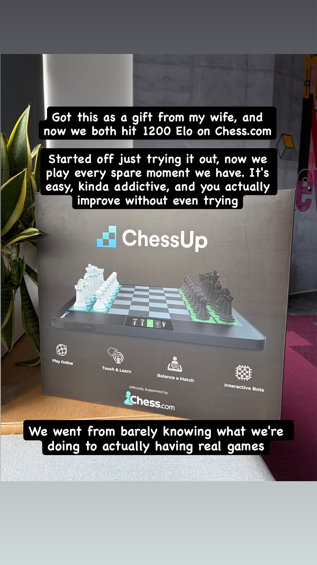 ChessUp Facebook ad