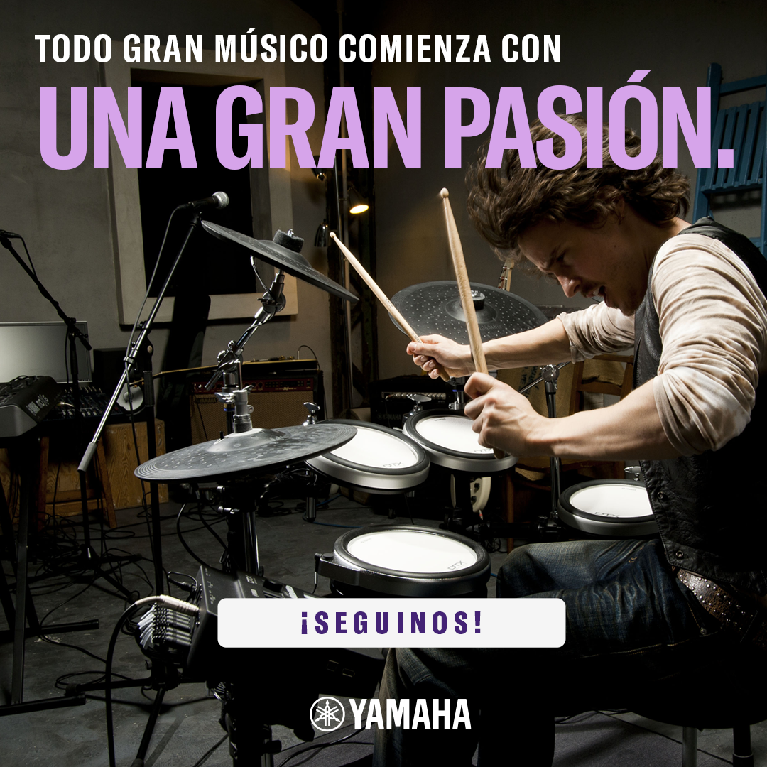Yamaha Music Argentina Facebook ad: ¡Amamos la música tanto como vos!