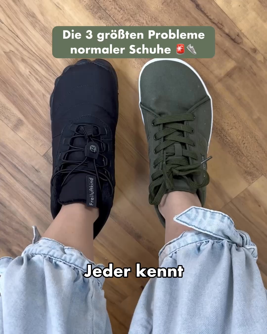 Freiluftkind Facebook ad: Der (vermutlich) schickste Barfußschuh für Sport & Alltag