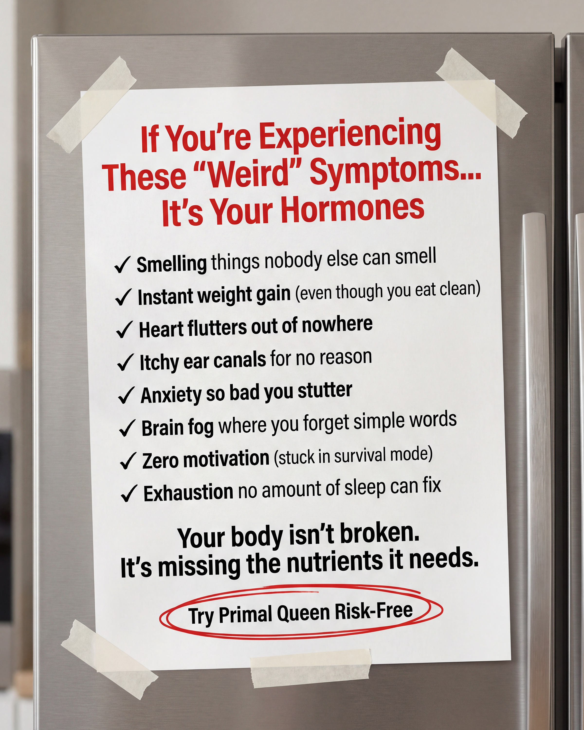 Primal Queen Facebook ad