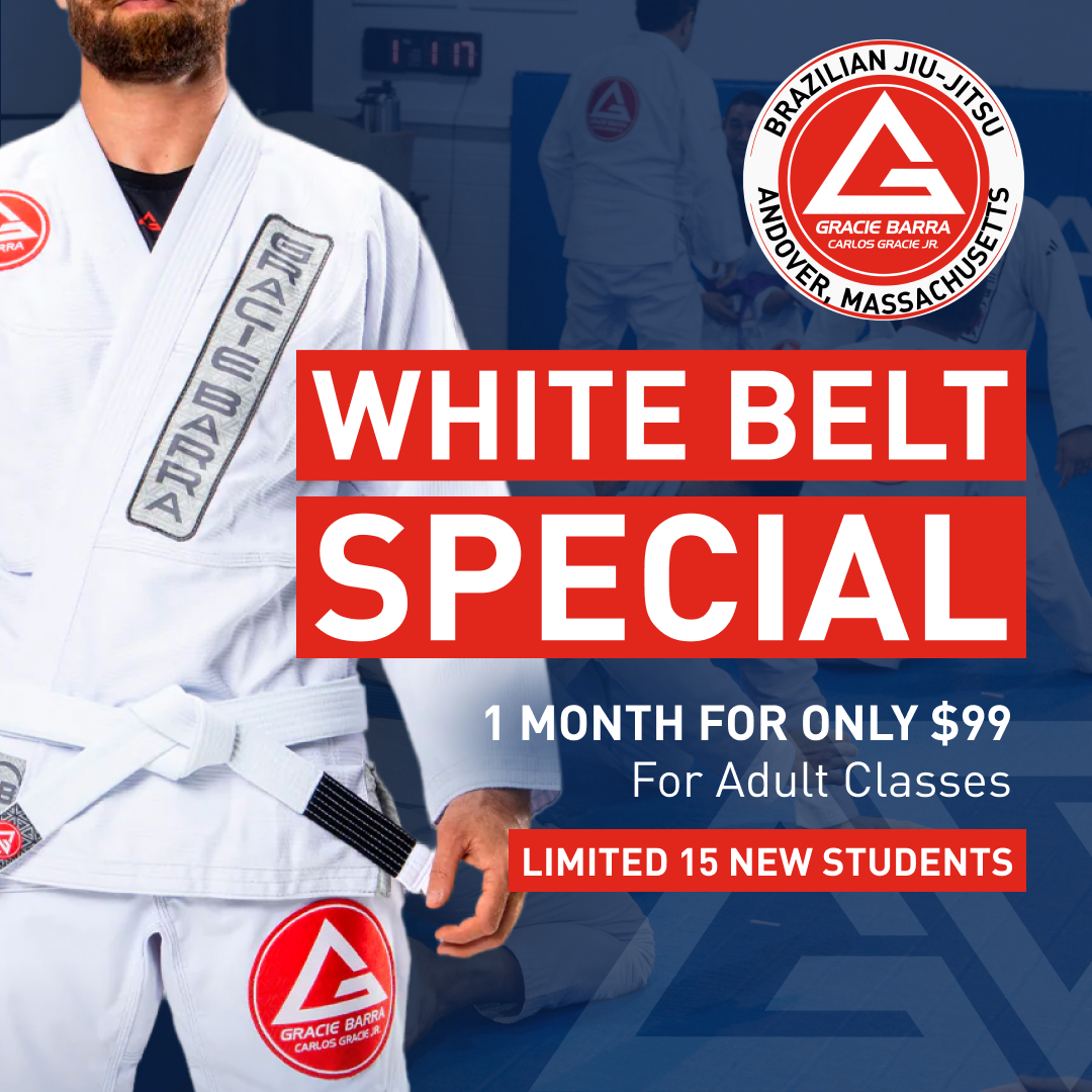 Gracie Barra Andover Facebook ad: Beginner Jiu Jitsu Classes