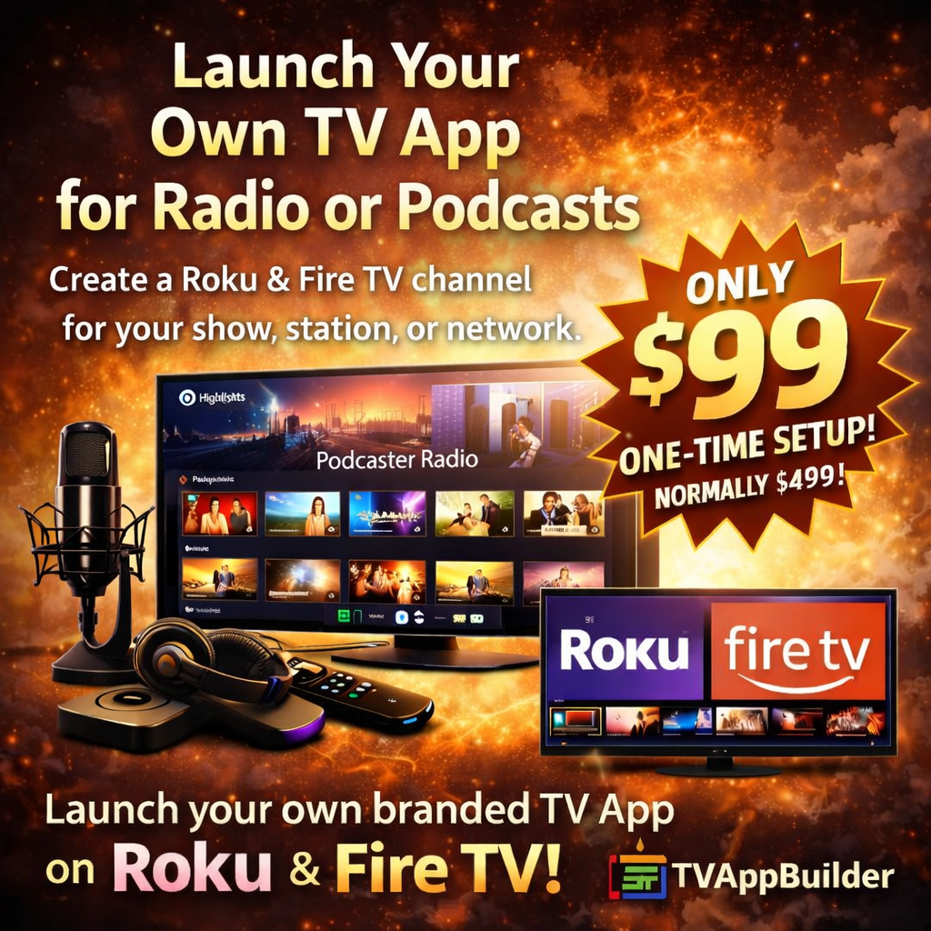 TVAppBuilder Facebook ad