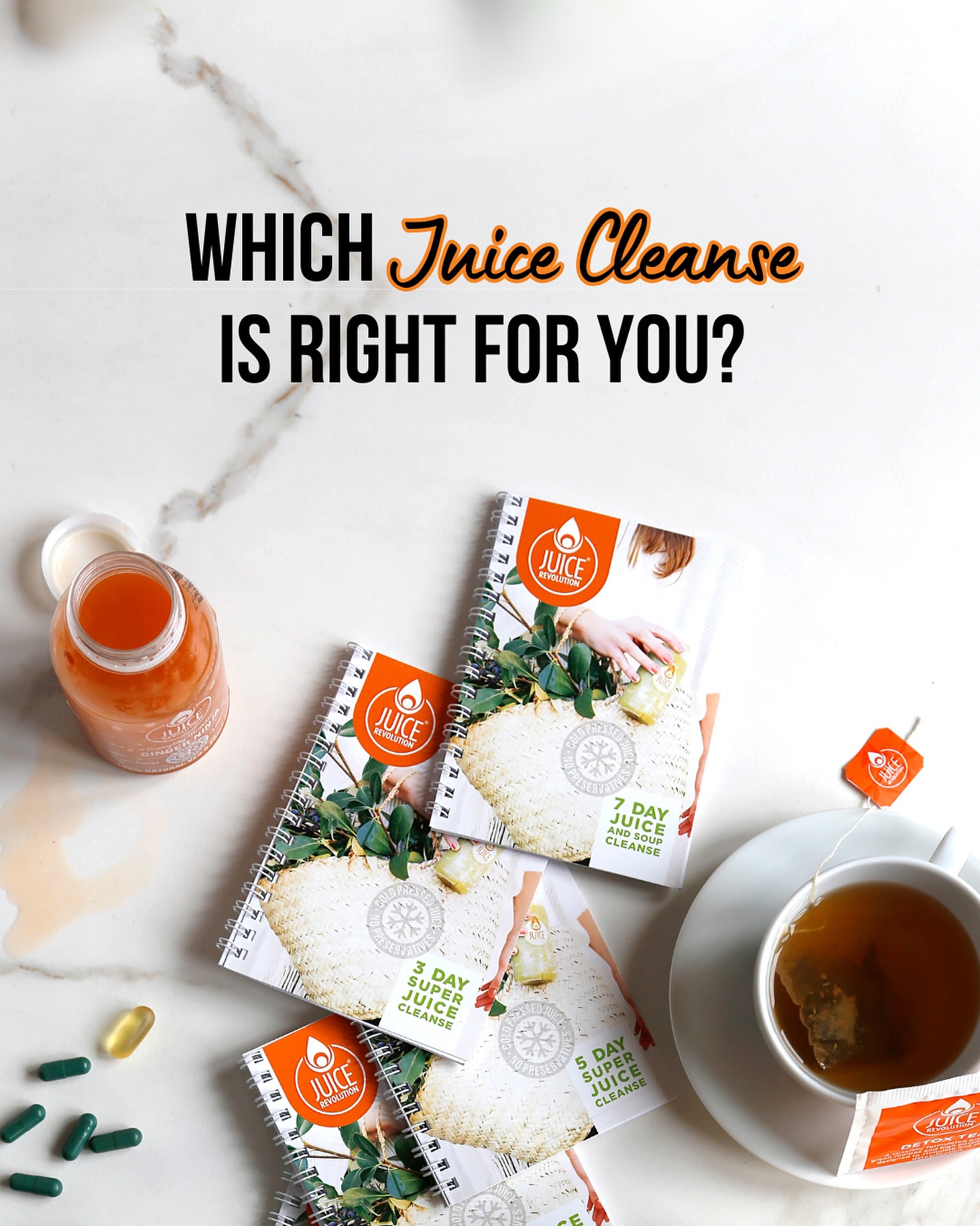 Juice Revolution Facebook ad