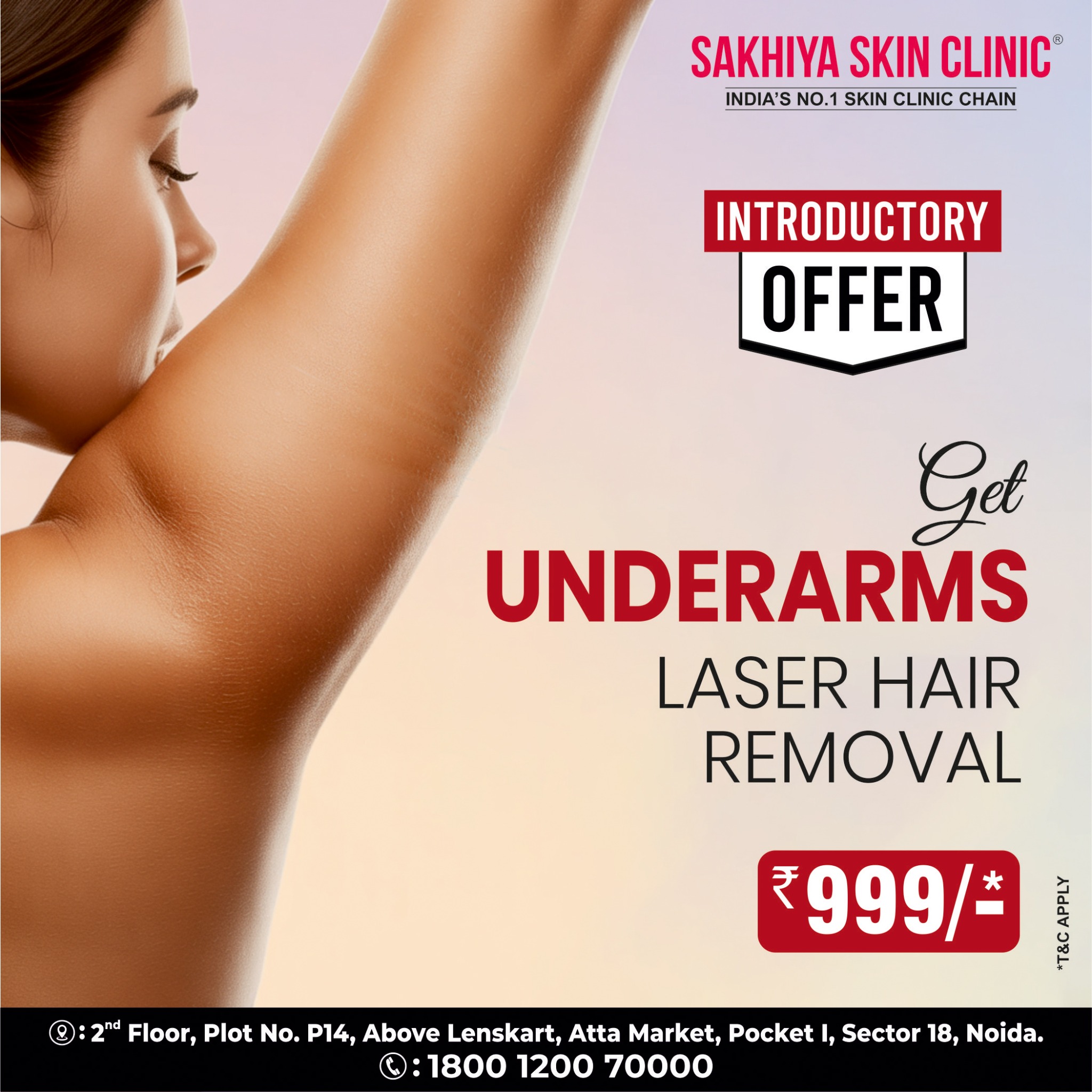 Sakhiya Skin Clinic Facebook ad