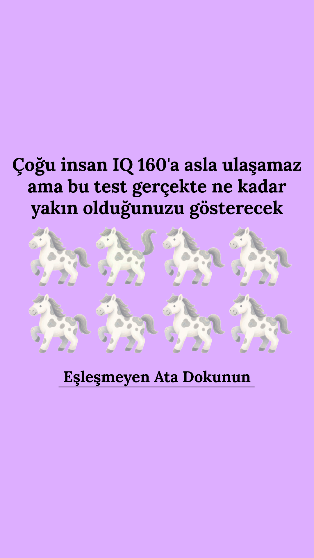 Zeka Testi Facebook ad: 30 soruyu cevapla ve sonucunu öğren