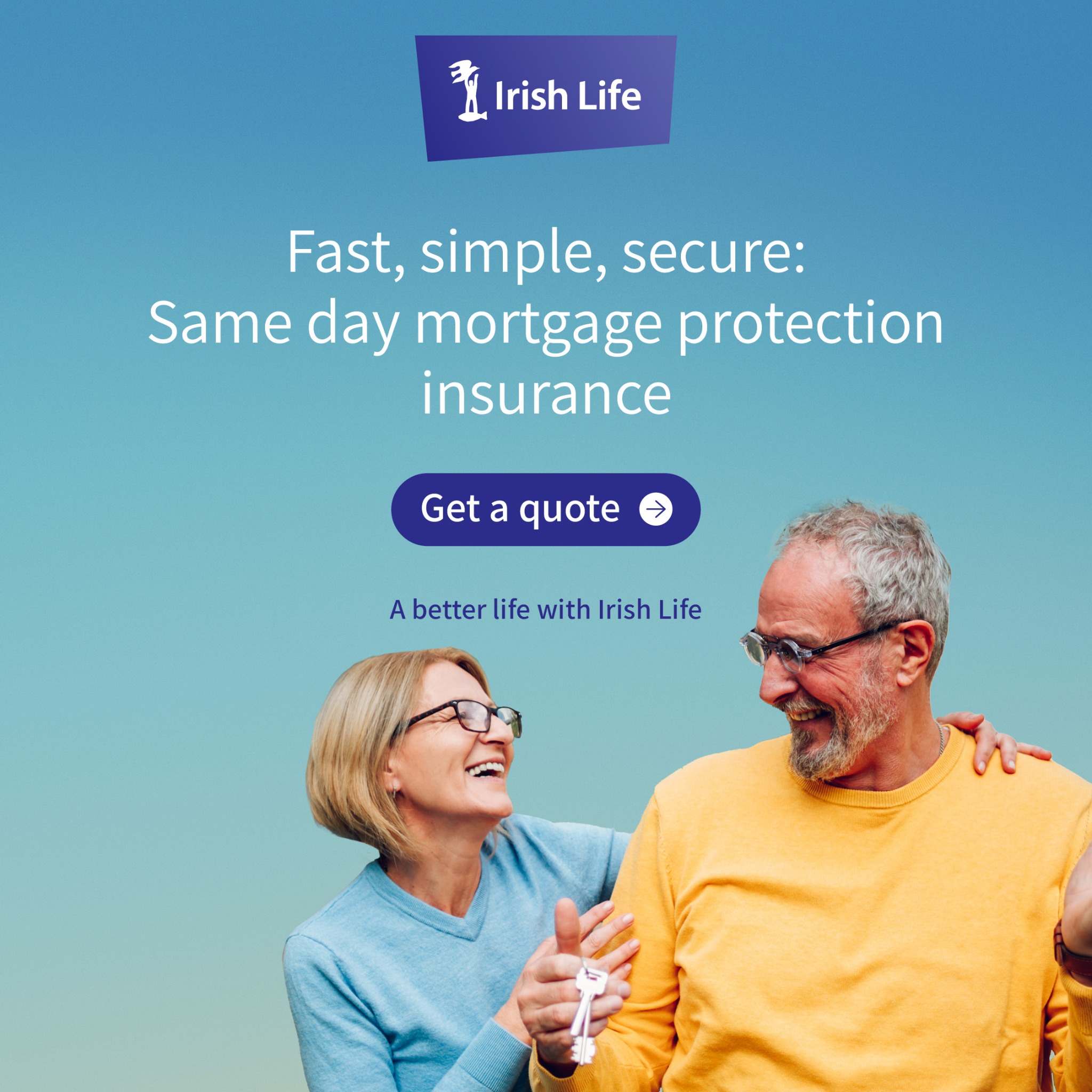 Irish Life Facebook ad from Mar 6, 2026