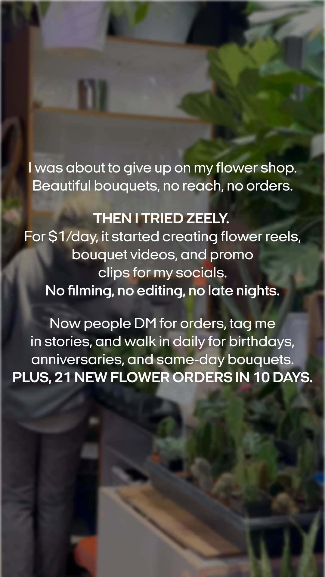 Zeely Facebook ad