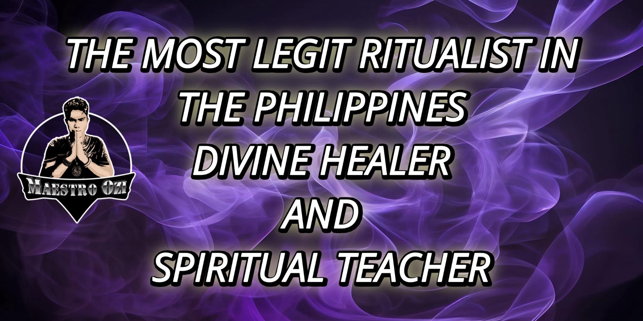 Maestro Ozi Divine Healer Facebook ad: ☆ Legit Ritualista Expert