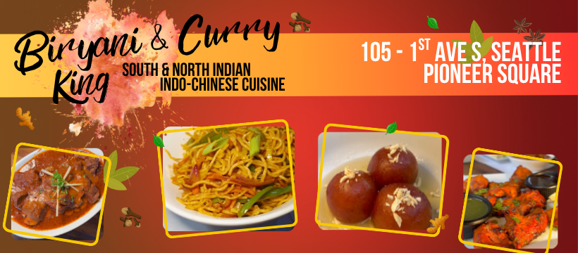 Biryani & Curry King Facebook ad: Biryani and Curry King | North and South Indian Food | 105…