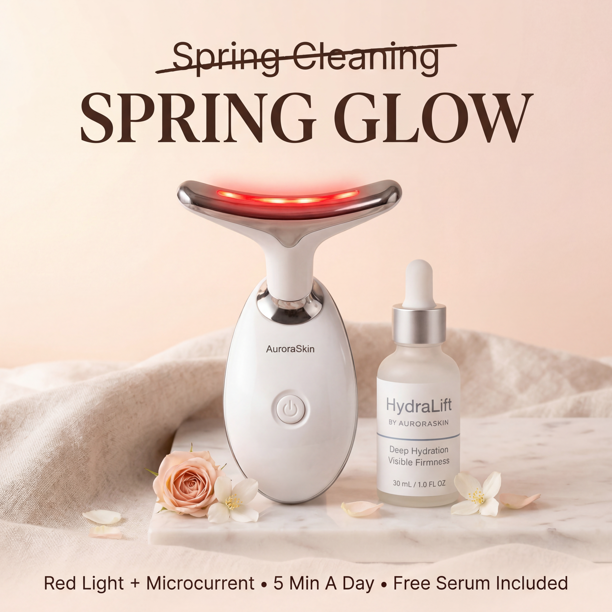 Aurora Skin Facebook ad