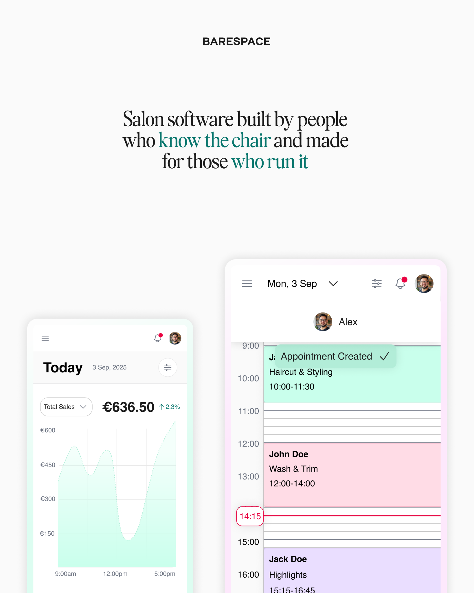 Barespace.io Facebook ad