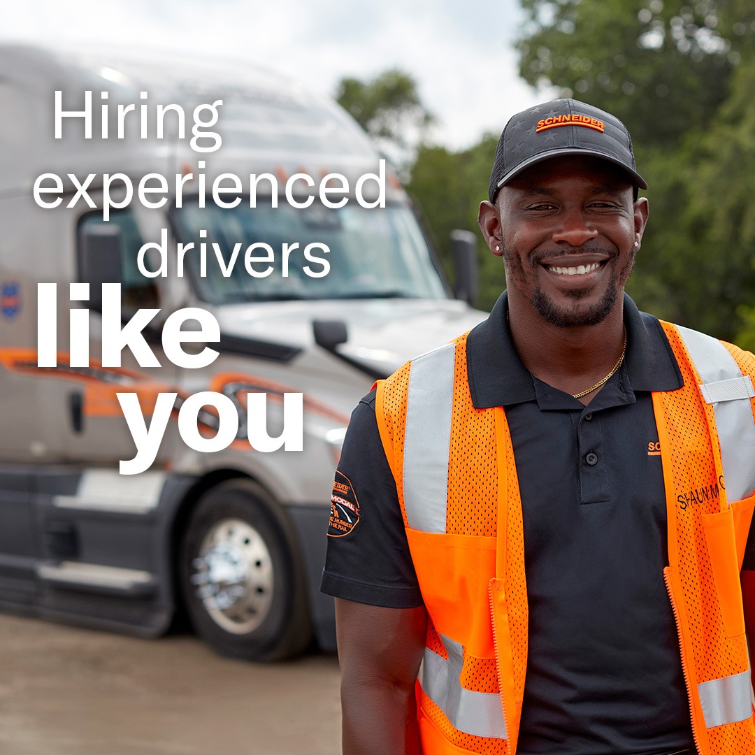 Schneider Truck Driving Jobs Facebook ad