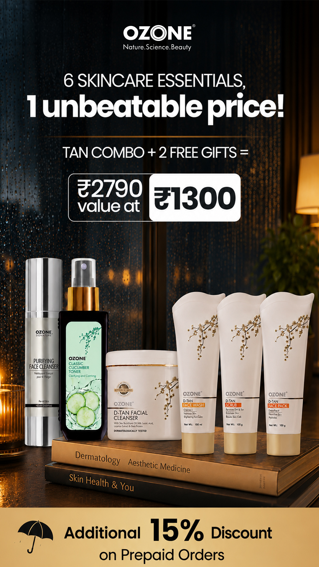 Ozone Ayurvedics Facebook ad