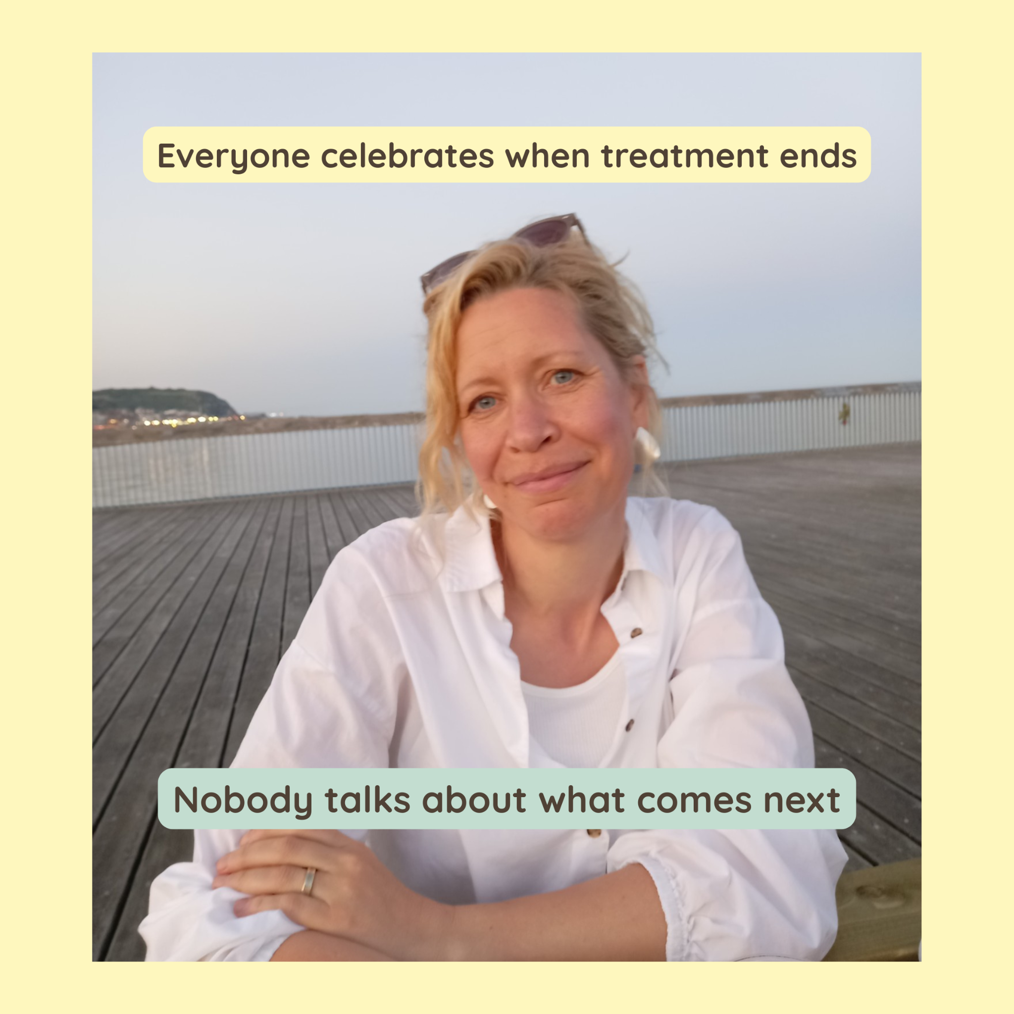 The Breast Cancer Coach Facebook ad: Treatment is over. But recovery is only just beginning.