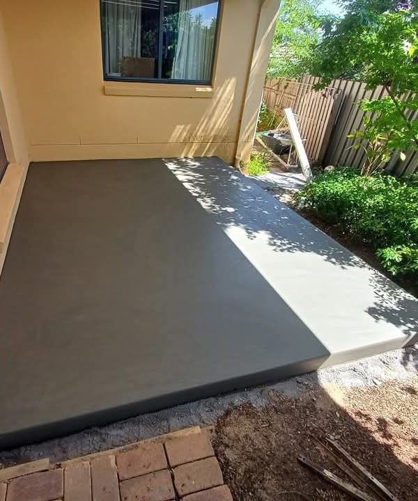 Cameron's Landscaping and Concrete Facebook ad: Quality work from footpaths, Small shed slabs, gardens…