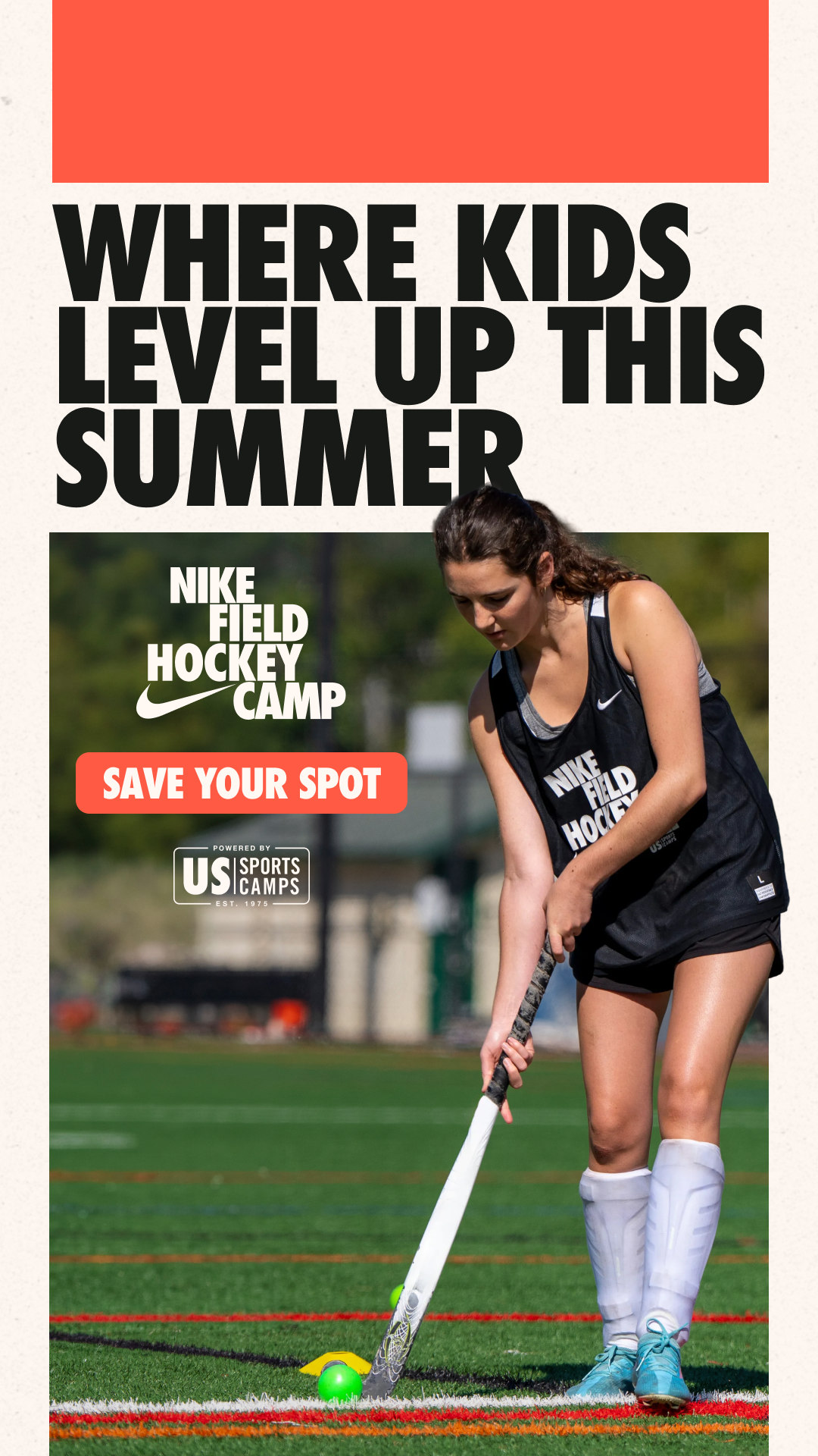 US Sports Camps - NIKE Sports Camps Facebook ad