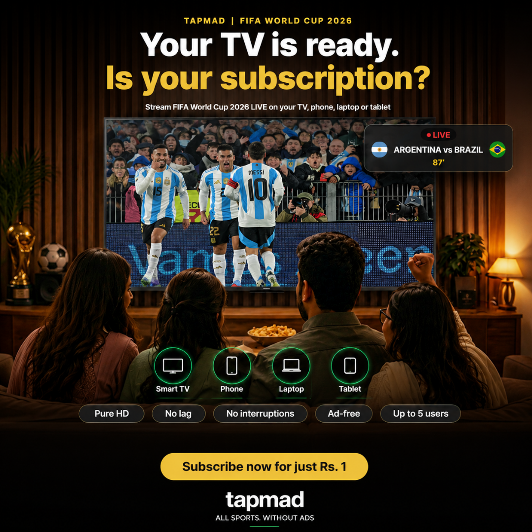 Tapmad Sports Facebook ad