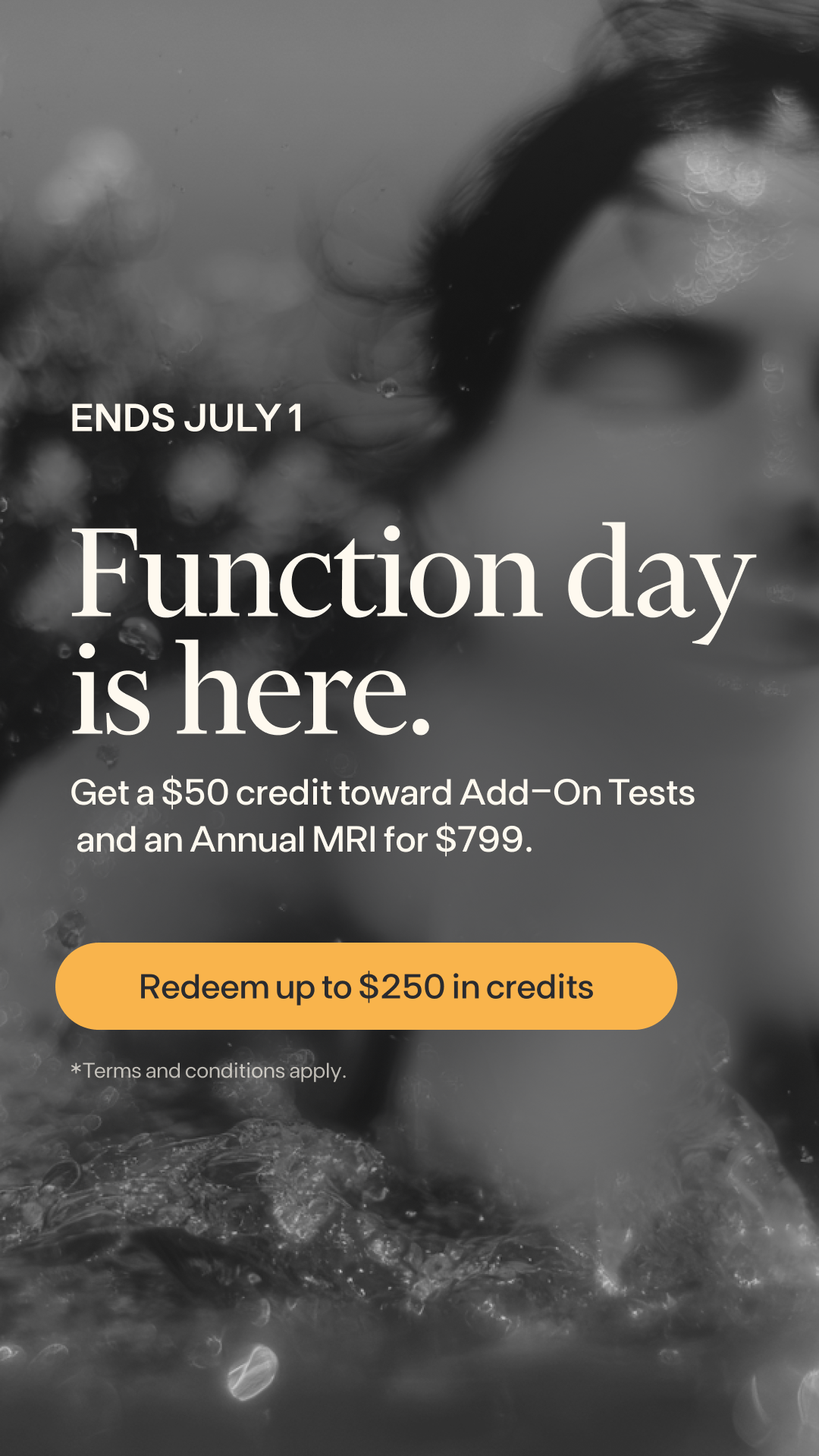 Function Health Facebook ad