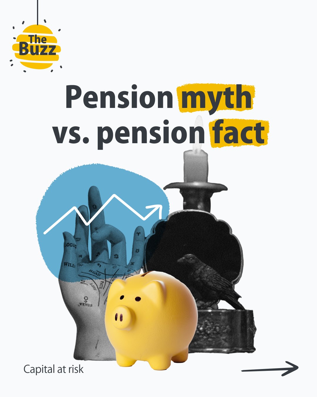 PensionBee Facebook ad: No tricks here, just friendly tips!