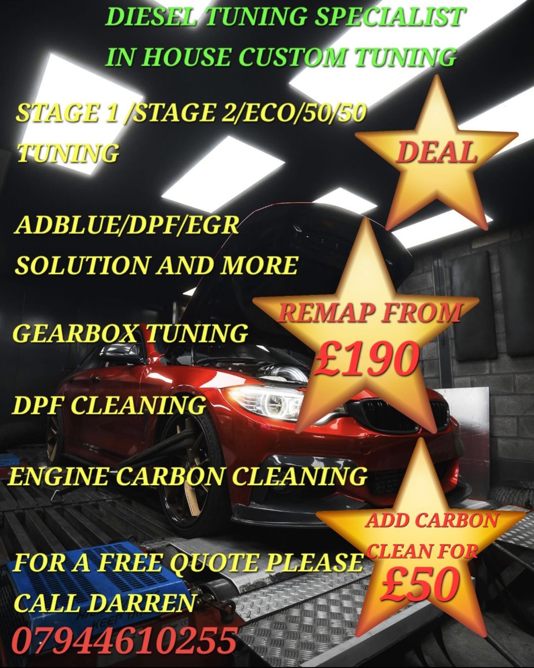D&K Performance Remapping Facebook ad: DEAL NOW ON