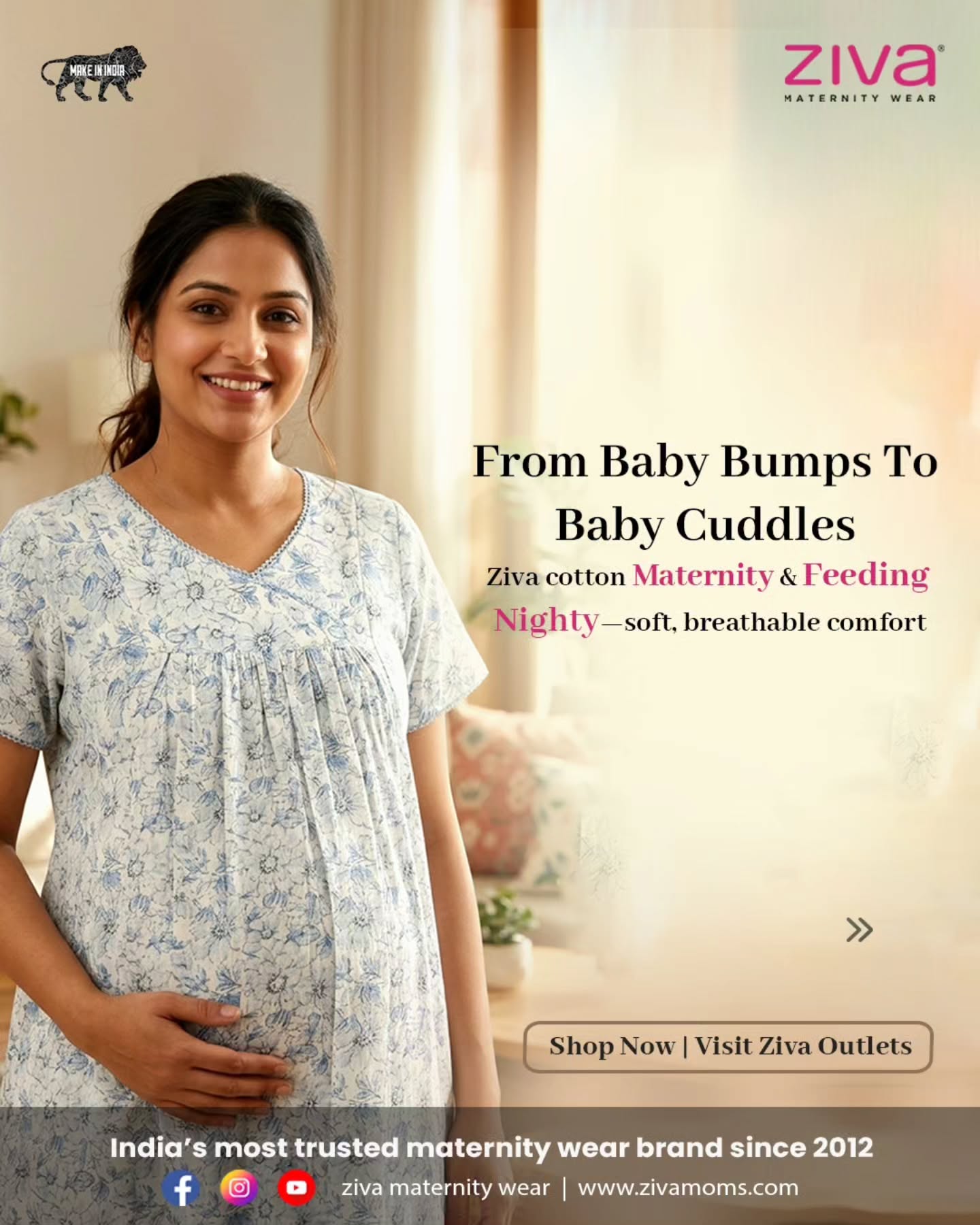Ziva Maternity Wear Facebook ad