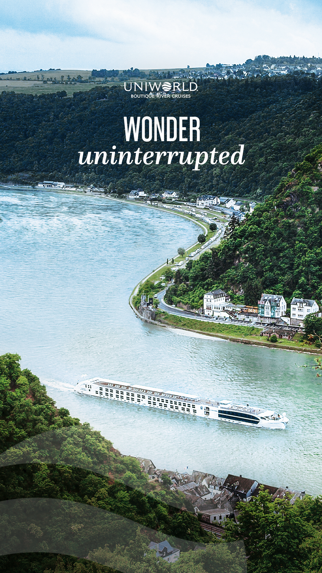 Uniworld Boutique River Cruises Facebook ad