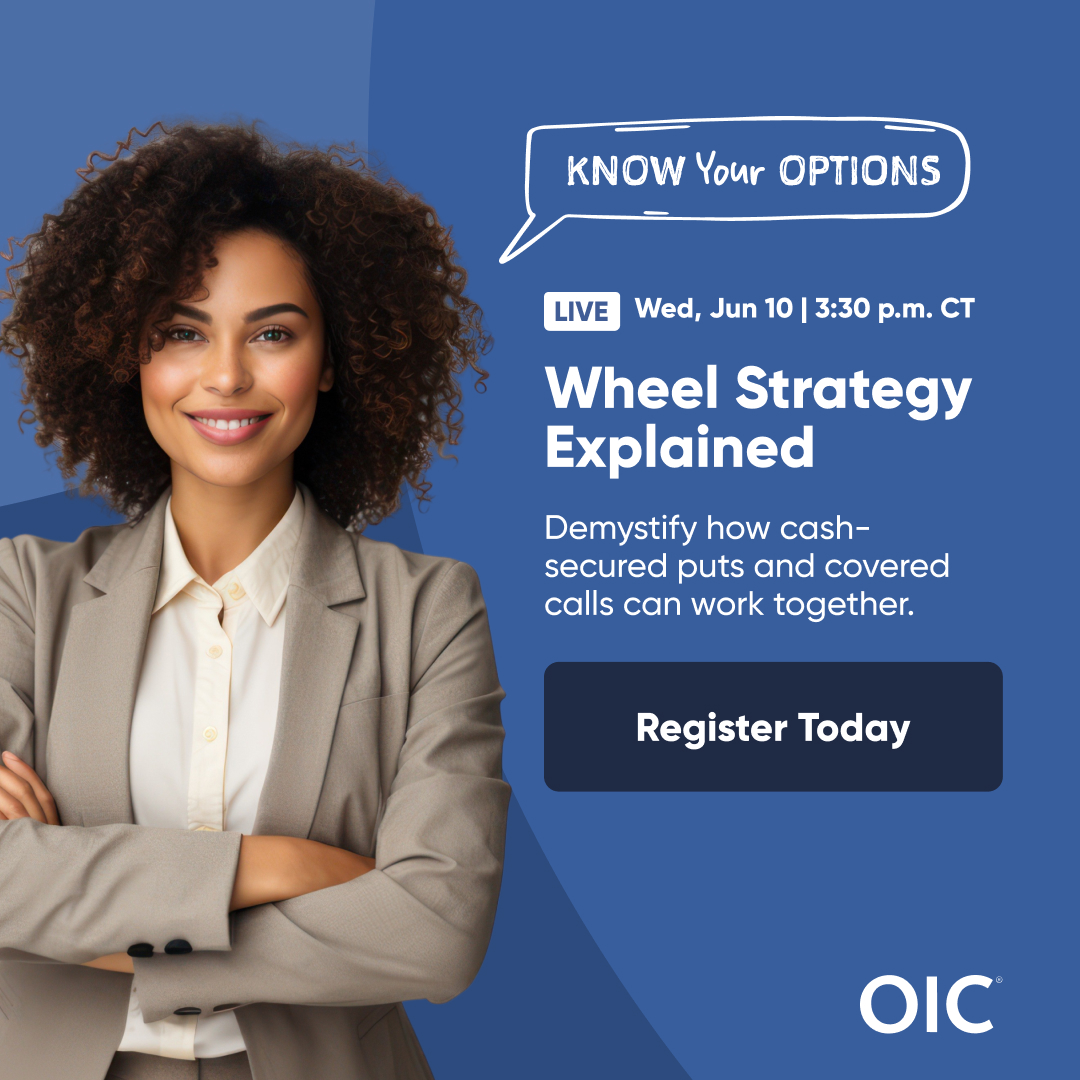 The Options Industry Council (OIC) Facebook ad