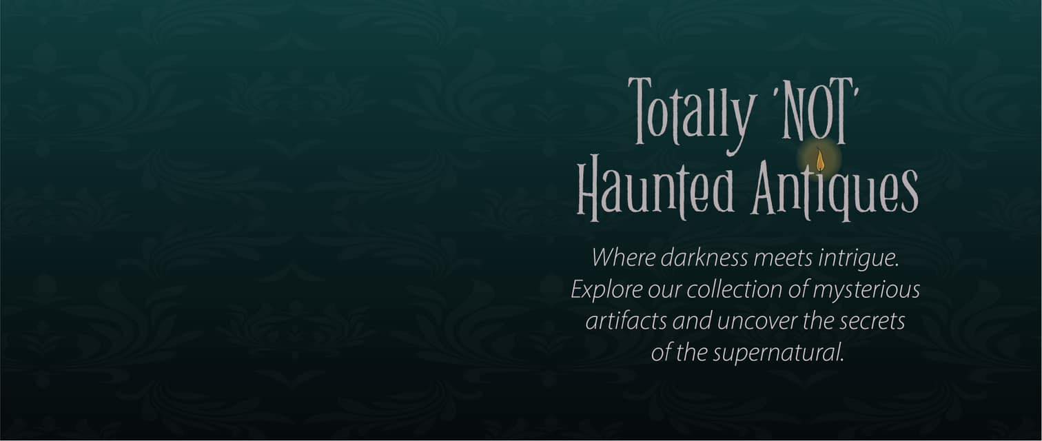 Totally ‘Not’ Haunted Antiques Facebook ad